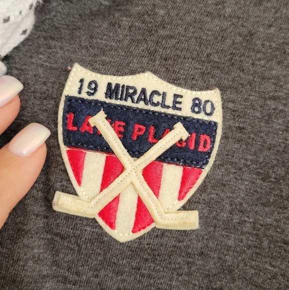 𝅺MIRACLE on Ice Soft Pullover Hoodie, Lake Placid NY - Picture 1 of 9